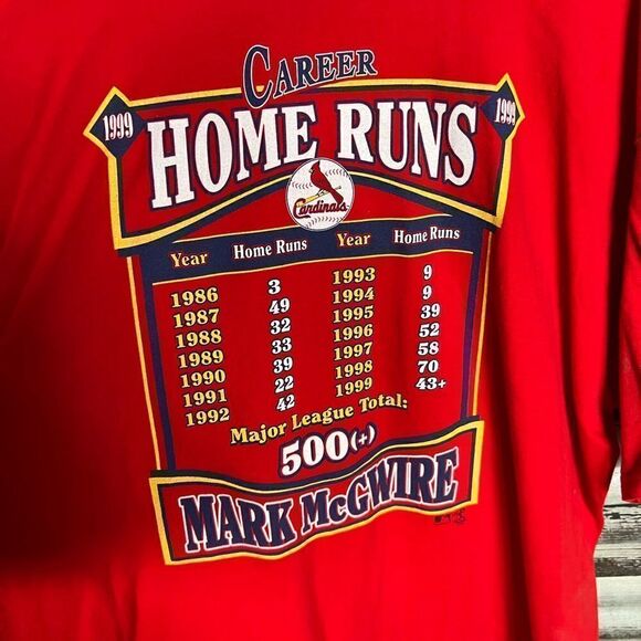 Vintage Mark McGwire Shirt - Picture 4 of 9